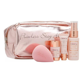 Kit Con Cosmetiquera Flawless Stay Beauty Creations Kit Con Cosmetiquera Flawless Stay Beauty Creations