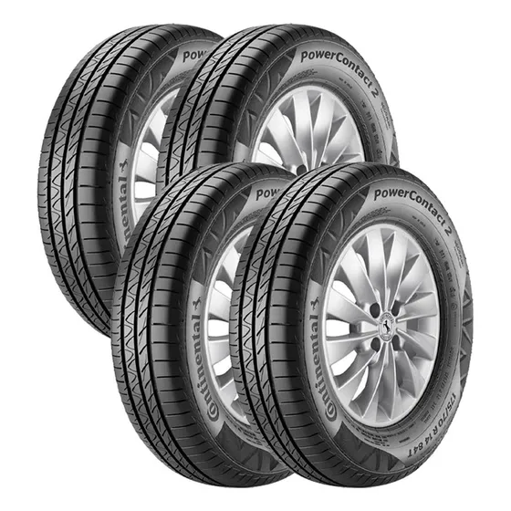 Kit de 4 pneus Continental PowerContact 2 P 175/70R14 84 T