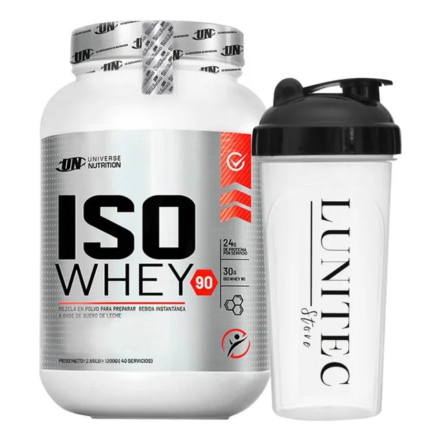 Universe Nutrition Iso Whey 90 1.1kg Vainilla + Shaker