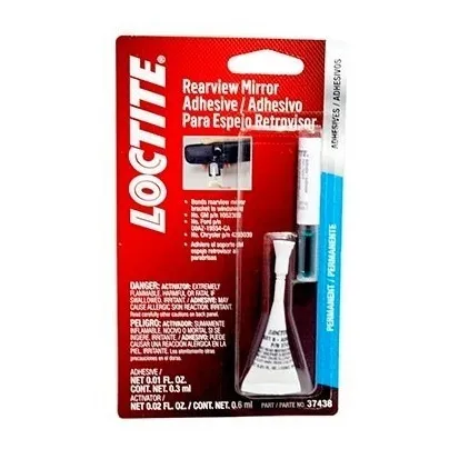 Kit Adhesivo Permanente Para Espejo Retrovisor 6 Ml.