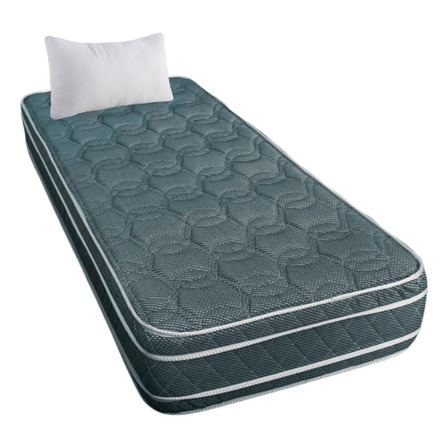 Colchón Espuma 1 Plaza Ayfa Euro 80x190 26cm 90kg + Almohada Colchón Espuma 1 Plaza Ayfa Euro 80x190 26cm 90kg + Almohada