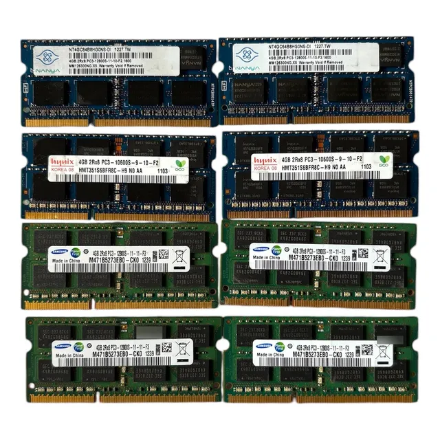 Memoria Ram 4gb 12800s Pc3 Ddr3 Sodimm