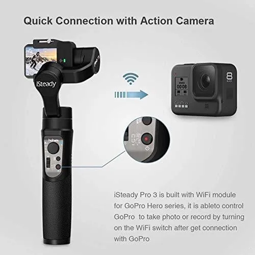 Estabilizador Camara Accion 3 Eje Para Gopro Hero 8 7 6