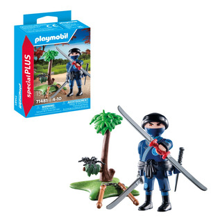 Figura Armable Playmobil Special Plus Ninja 15 Piezas 3 Figura Armable Playmobil Special Plus Ninja 15 Piezas 3