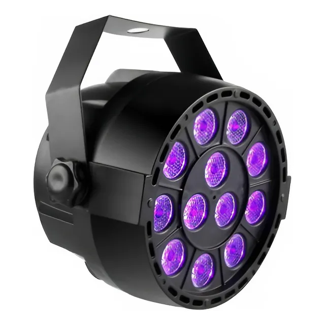 Tacho De Luz Negra 12 Led Fluo Neon Fiestas Onfire Store