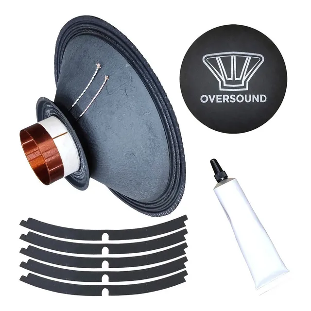 Kit Reparo Alto Falante Oversound 18'' Sub 1200 St 8 Ohms