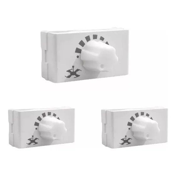 Modulo Variador Ventilador Blanco Apto Jeluz Verona  Pack X3