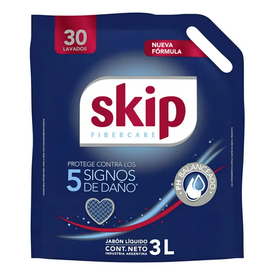 Jabón líquido Skip Evolution clásica recarga 3 L