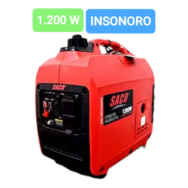 Potente Generador Electrico 1200 Watts Insonoro A Gasolina