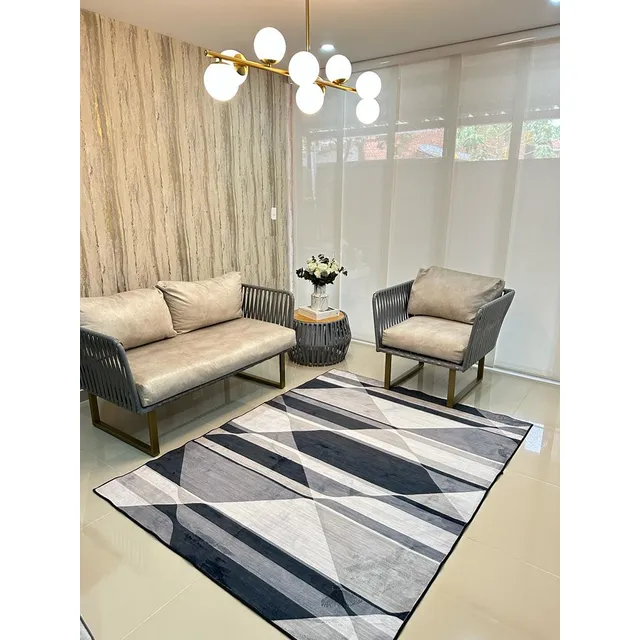 Tapete Alfombra Hogar Moderno Persa 100*150 Cm Elegante