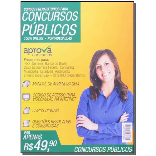 Cursos Prep. P/ Conc. Pub - 100 Por Cento Online, De Editora Iesde. Editora Iesde Brasil Em Português