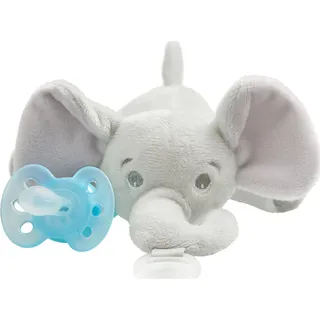 Peluche De Elefante Philips Avent Ultra Suave Con Chupete Peluche De Elefante Philips Avent Ultra Suave Con Chupete