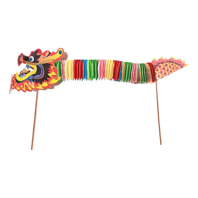 Decoración De Dragón De Papel De Año Nuevo Estilo A