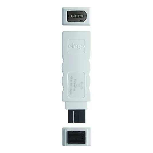 Adaptador Elago Firewire 400 Para 800 Branco Mac Pro