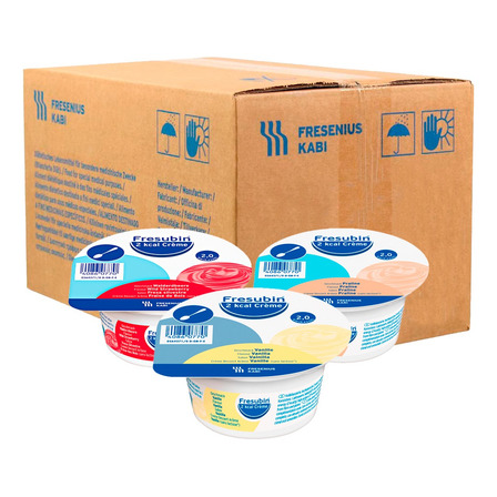 Fresubin 2 Kcal Creme - Kit 12 Unidades - Todos Os Sabores Fresubin 2 Kcal Creme - Kit 12 Unidades - Todos Os Sabores