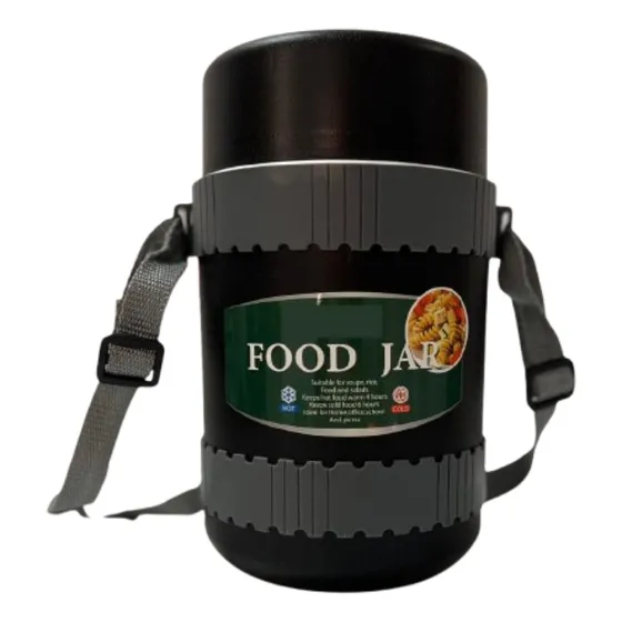 Vianda Térmica Para Alimentos Con Envases Y Cubiertos