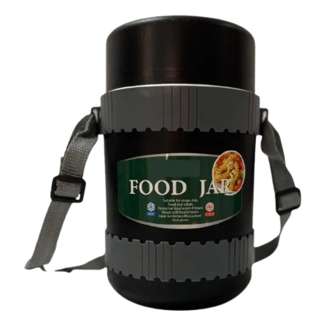 Vianda Térmica Para Alimentos Con Envases Y Cubiertos
