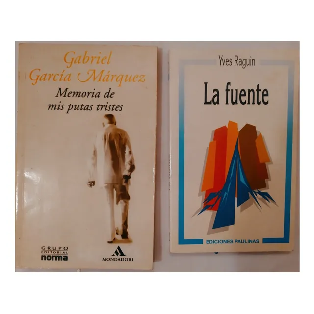 2 Libros Memoria De Mis Putas Tristes Yla Fuente Como Nuevos
