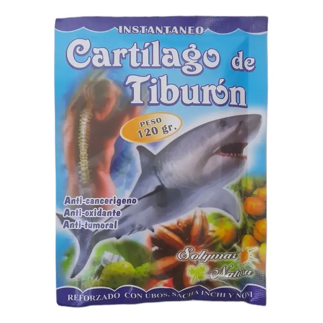 Cartílago De Tiburón (harina  12 Sobres De 120gr. C/ U )