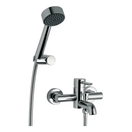Juego Monocomando Exterior Para Ducha Y Tina