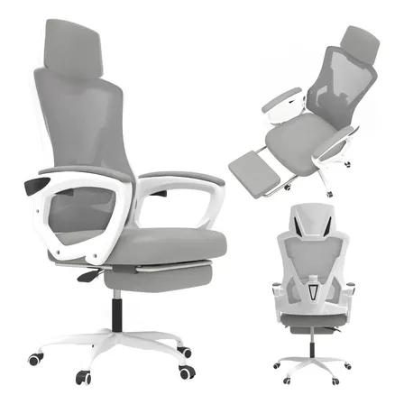 Cadeira De Escritório Ergonômica Mesh Ajuste Lombar
