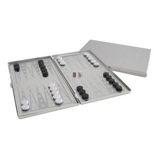 Backgammon Juego De Mesa De Aluminio Regalo Backgammon Juego De Mesa De Aluminio Regalo