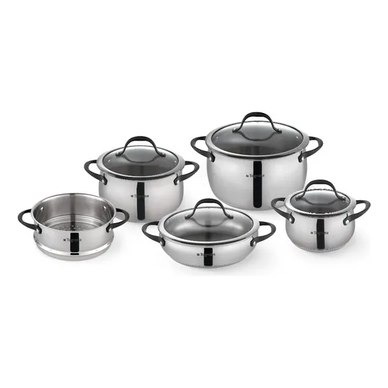Juego De Ollas 9 Piezas Tognana Grancucina Emozioni Gourmet