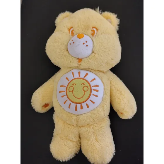 Peluche Osito Cariñosito Care Bear De Miniso Amarillo