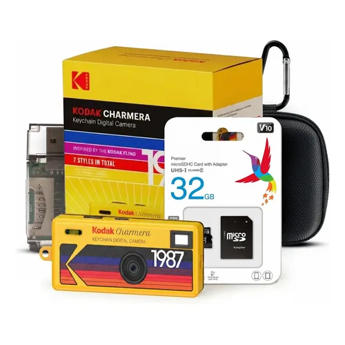 Digital Camera The Imaging World Kodak Charmera 1.6mp | MercadoLivre