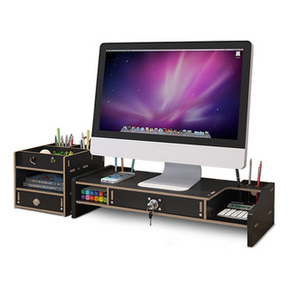 Monitor Escritorio Base Con Organizador, Para Hogar Oficina Monitor Escritorio Base Con Organizador, Para Hogar Oficina