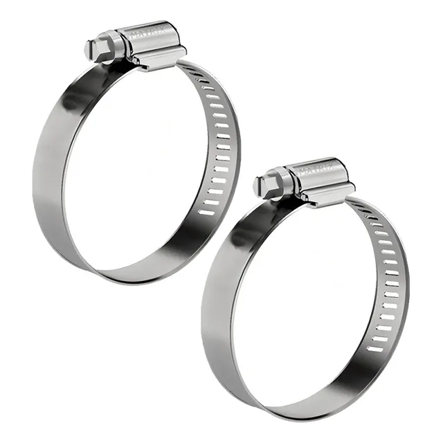 Abraçadeira Rosca Sem Fim 51 X 70mm F 14mm Inox - 2 Un