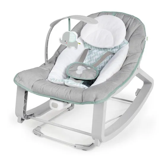 Silla mecedora para bebé Ingenuity 12428-EMEES eléctrica weaver gris