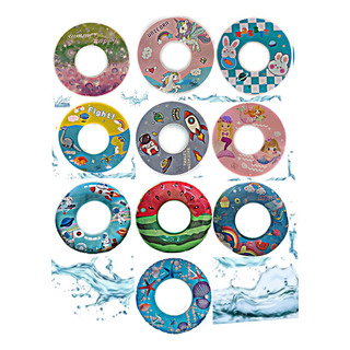 3 Dona Salvavidas Flotador Inflable Median 7-10 Años #70cms 3 Dona Salvavidas Flotador Inflable Median 7-10 Años #70cms