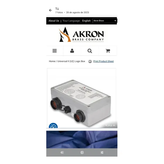 Monitor Akron A 28 Días