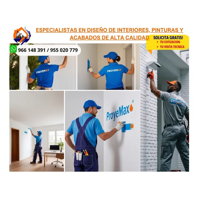 Pintor-servicio De Pintura -diseño Interior- Acabadosgeneral