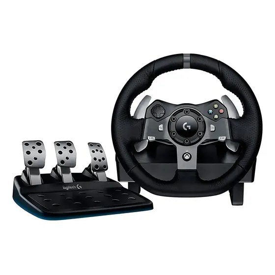 Volante para videojuegos Logitech G G920 Driving Force G920 color negro | Cuotas sin interés