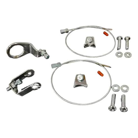Kit Suporte De Freio Liverpool Cromado Caloi 10 Monark 10 