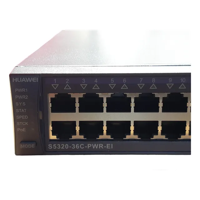 Switch Huawei Poe Gigabit Nuevo S5320-36c-pwr-ei