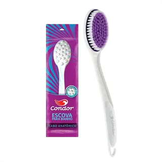 Escova Para Banho Macia Com Massageador Para Lavar Costas