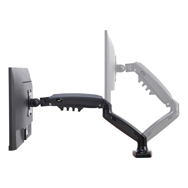 Suporte Articulado De Mesa ELG, F90usb, Giro 360°, Preto Preto