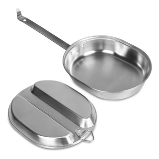 Juego De Platos De Acero Inoxidable 304 Para Desastres Milit Juego De Platos De Acero Inoxidable 304 Para Desastres Milit