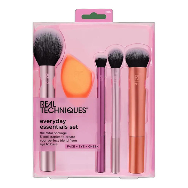 Kit Real Techniques Everyday Essentials (5 Produtos) Blz Kit Real Techniques Everyday Essentials (5 Produtos) Blz