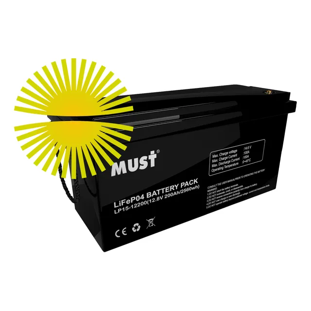 Bateria De Litio Lifepo4 12v 200ah Lithium Solar