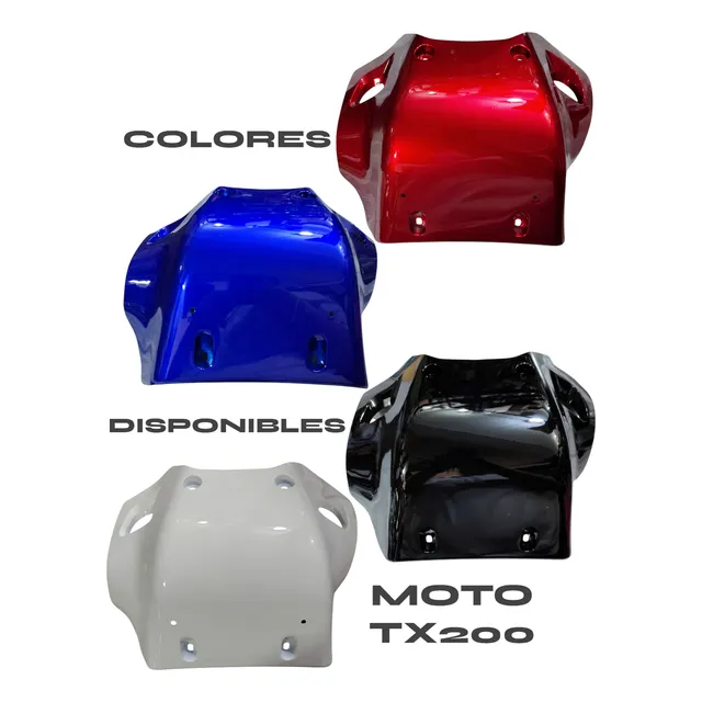 Protector Motor Moto Tx Cubre Carter Pechera Motor