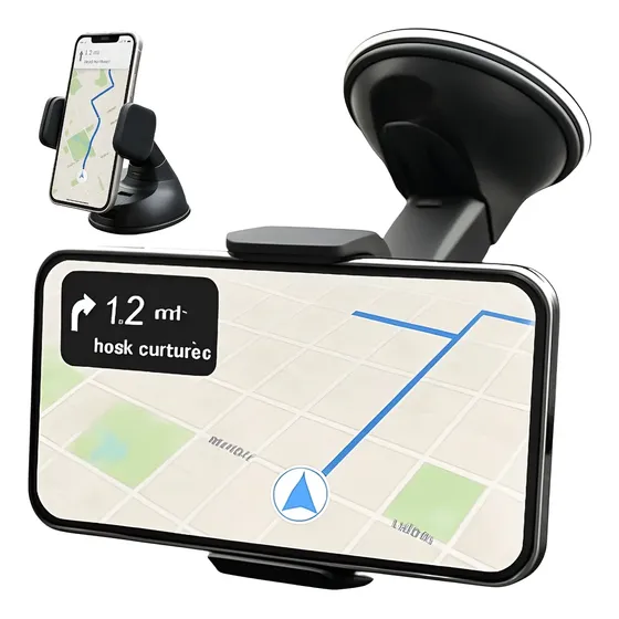 Suporte De Celular Para Carro Mesa Para-brisa Retrovisor 360