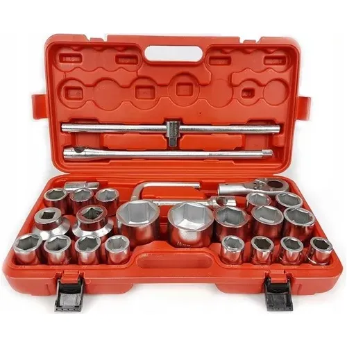 Caja Juego Set Tubo 26 Encastre 3/4 1 Pulgada Camion Gomer 