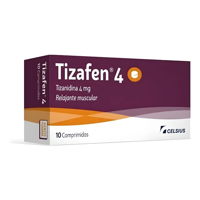 Tizafen® 4 Mg X 10 Comprimidos