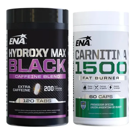 Rapido Quemador Grasa Abdominal Hydroxy Max Y Carnitina Ena Plan Para 2 Meses O Potenciar Resultados En 1 Mes