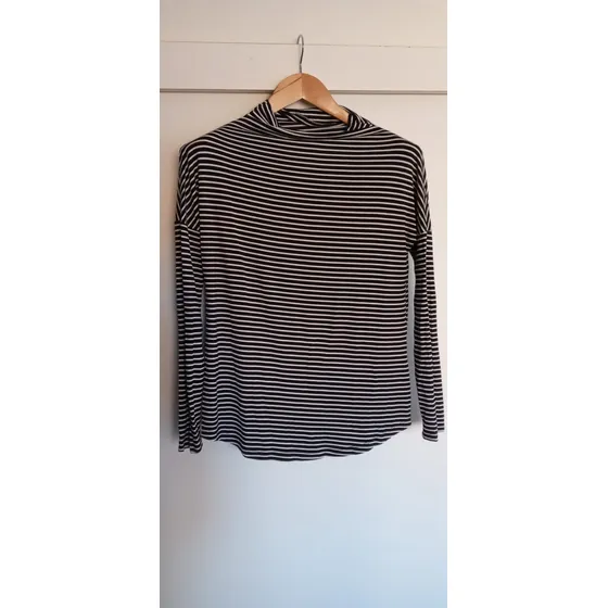 Polera A Rayas Parisien Talle M En Modal 