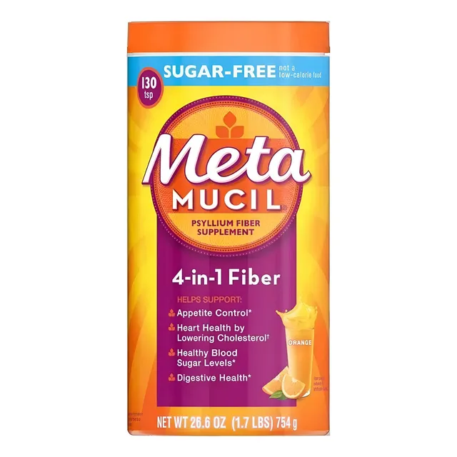 Metamucil De 754 G Sabor Naranja